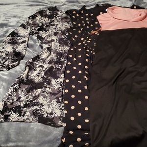 Lot of Three Career Dresses Size XL